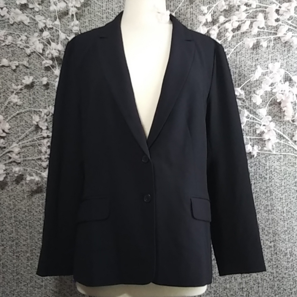 Euc Halogen Black Tailored Jacket - image 1